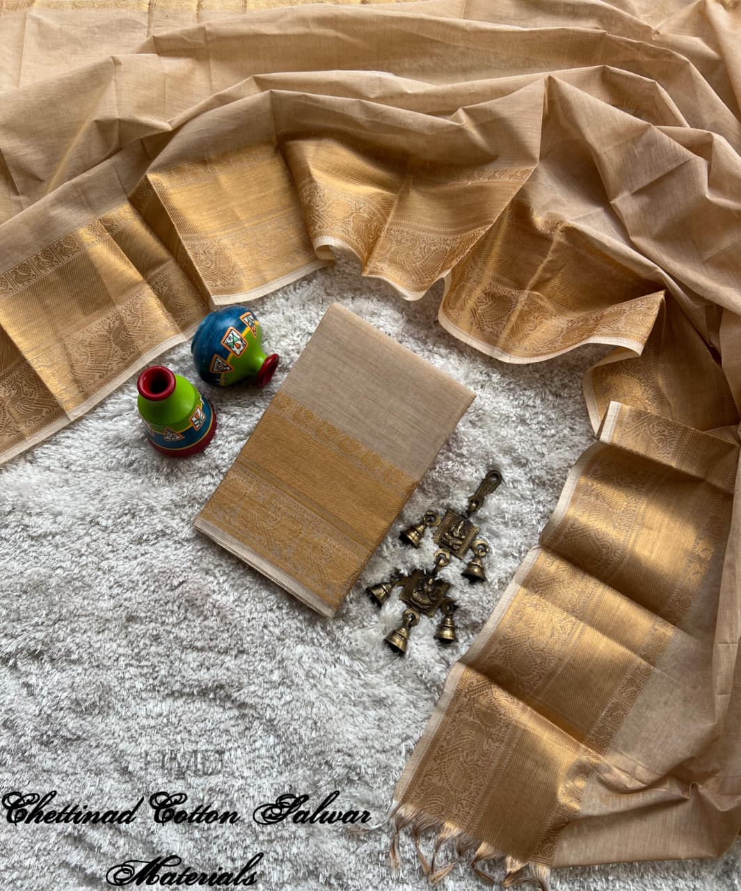 Chettinad Breeze Premium Pure Cool Cotton Salwar Material